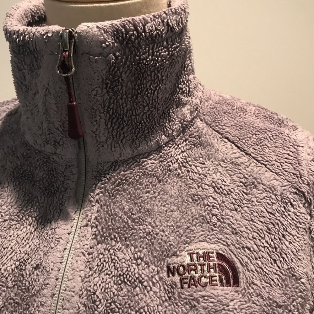 The North Face Grey Osito High Pile Fleece Jacket Zip Front XS - Picture 5 of 12